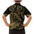 New Zealand Darts Family Matching Mermaid Dress and Hawaiian Shirt Skull In Dart We Trust Maori Pattern - Polynesian Pride