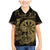 New Zealand Darts Family Matching Mermaid Dress and Hawaiian Shirt Skull In Dart We Trust Maori Pattern - Polynesian Pride