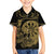 New Zealand Darts Family Matching Tank Maxi Dress and Hawaiian Shirt Skull In Dart We Trust Maori Pattern - Polynesian Pride