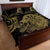 New Zealand Darts Quilt Bed Set Skull In Dart We Trust Maori Pattern - Polynesian Pride