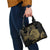 New Zealand Darts Shoulder Handbag Skull In Dart We Trust Maori Pattern - Polynesian Pride