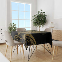 New Zealand Darts Tablecloth Skull In Dart We Trust Maori Pattern - Polynesian Pride