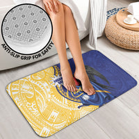 Nauru Angam Day Bathroom Set Naoero Frigatebird With Flag Proud