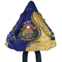 Personalised Nauru Angam Day Cloak Naoero Frigatebird With Flag Proud