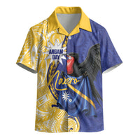Personalised Nauru Angam Day Kid Hawaiian Shirt Naoero Frigatebird With Flag Proud