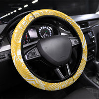 Nauru Angam Day Steering Wheel Cover Naoero Frigatebird With Flag Proud