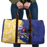 Nauru Angam Day Travel Bag Naoero Frigatebird With Flag Proud