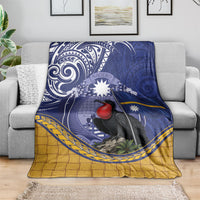 Magnificent Frigatebird Nauru Blanket Pandanus Weaving Polynesian Pattern