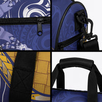 Magnificent Frigatebird Nauru Duffle Bag Pandanus Weaving Polynesian Pattern