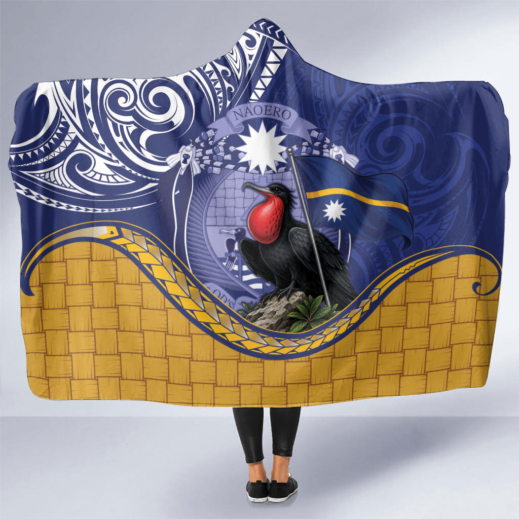 Magnificent Frigatebird Nauru Hooded Blanket Pandanus Weaving Polynesian Pattern