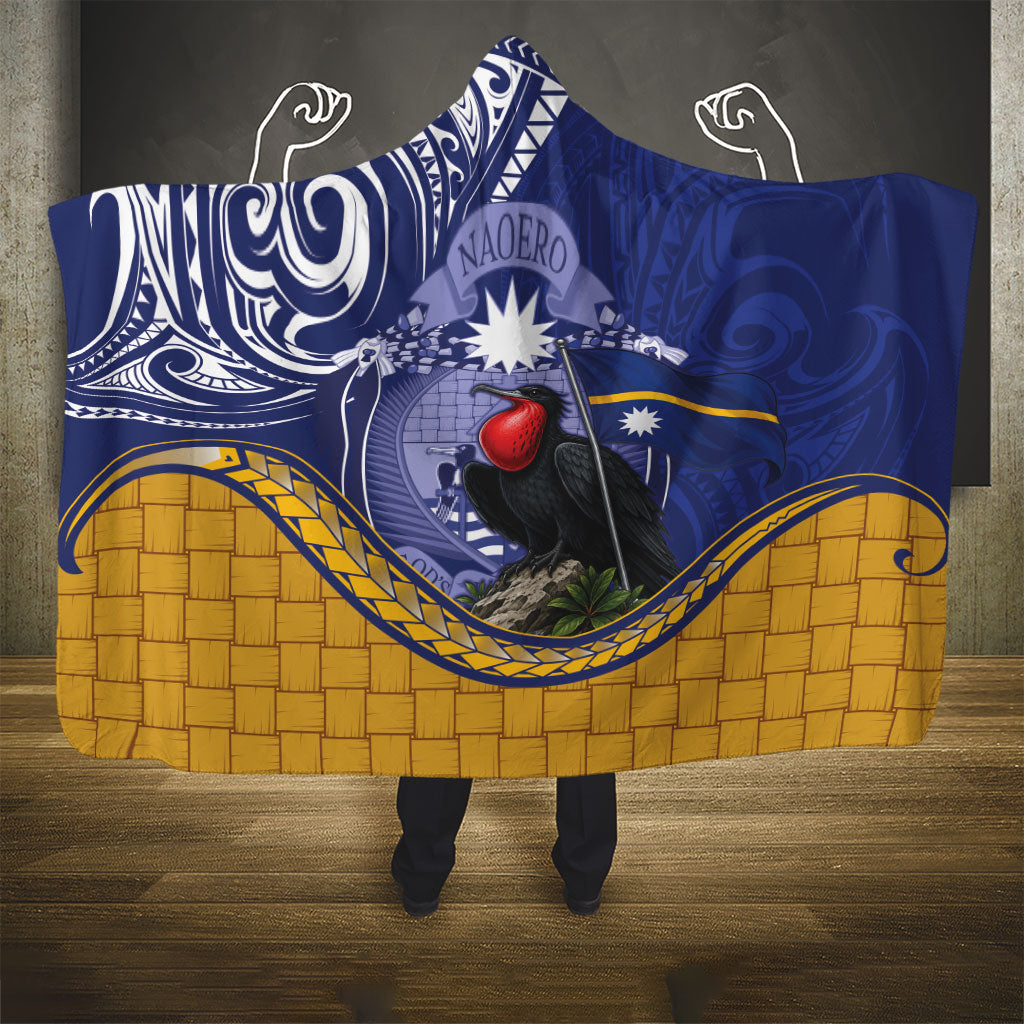 Magnificent Frigatebird Nauru Hooded Blanket Pandanus Weaving Polynesian Pattern