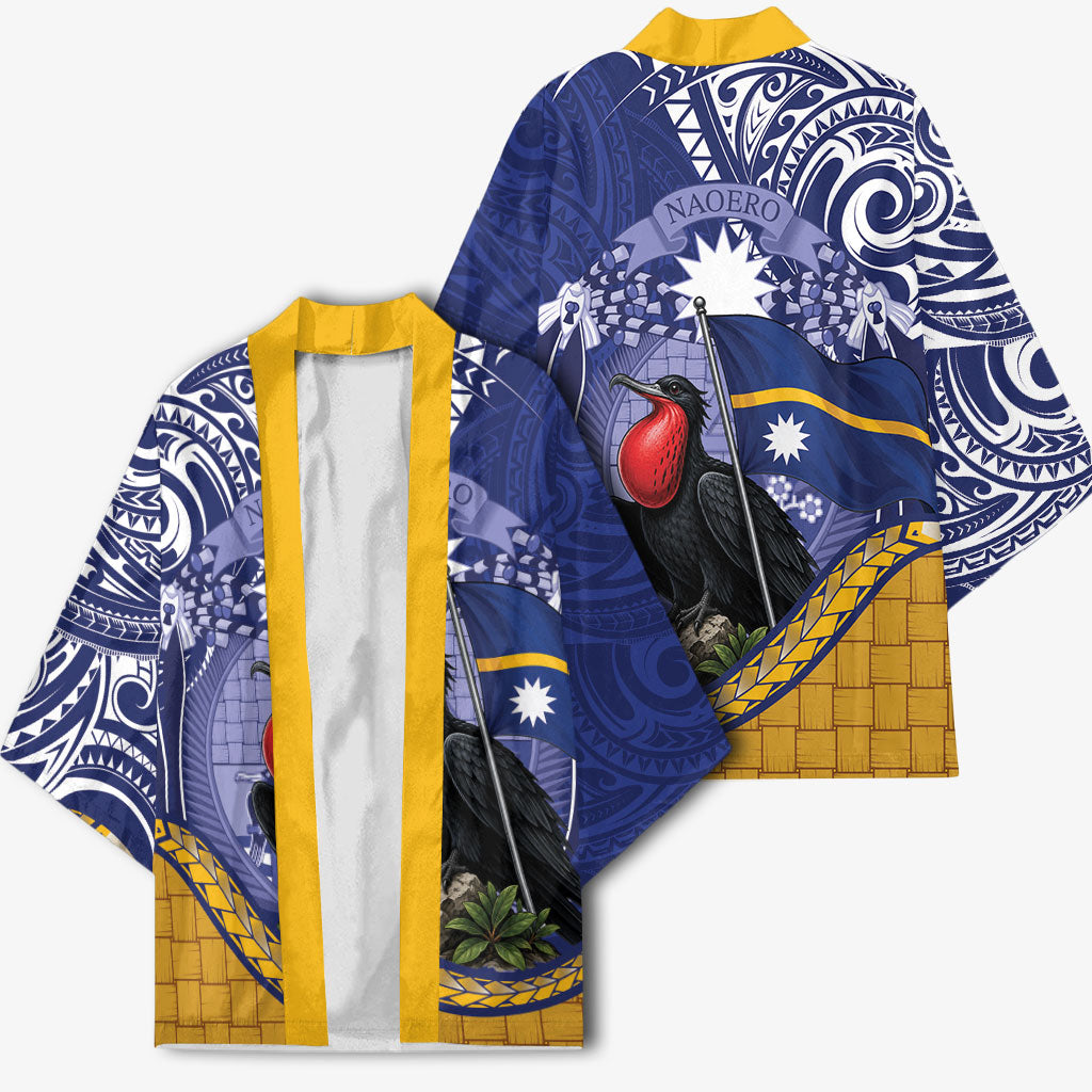Magnificent Frigatebird Nauru Kimono Pandanus Weaving Polynesian Pattern