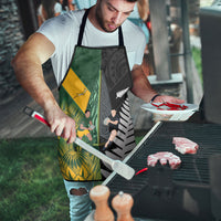 New Zealand and South Africa Rugby Apron Ultimate Rivalry All Black Springboks