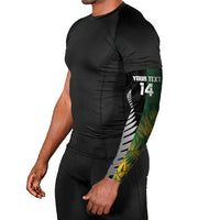 New Zealand and South Africa Rugby Custom Arm Sleeves Ultimate Rivalry All Black Springboks