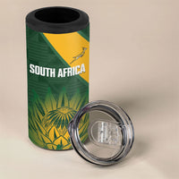 New Zealand and South Africa Rugby 4 in 1 Can Cooler Tumbler Ultimate Rivalry All Black Springboks
