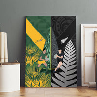 New Zealand and South Africa Rugby Canvas Wall Art Ultimate Rivalry All Black Springboks