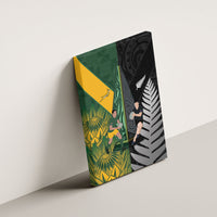 New Zealand and South Africa Rugby Canvas Wall Art Ultimate Rivalry All Black Springboks
