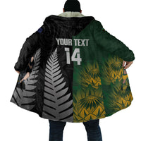 New Zealand and South Africa Rugby Custom Cloak Ultimate Rivalry All Black Springboks