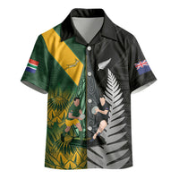 New Zealand and South Africa Rugby Custom Kid Hawaiian Shirt Ultimate Rivalry All Black Springboks