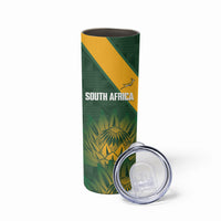New Zealand and South Africa Rugby Skinny Tumbler Ultimate Rivalry All Black Springboks