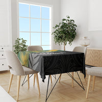 New Zealand and South Africa Rugby Tablecloth Ultimate Rivalry All Black Springboks