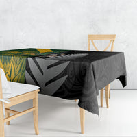 New Zealand and South Africa Rugby Tablecloth Ultimate Rivalry All Black Springboks