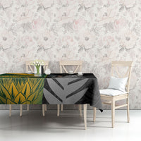 New Zealand and South Africa Rugby Tablecloth Ultimate Rivalry All Black Springboks