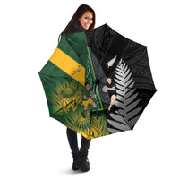 New Zealand and South Africa Rugby Umbrella Ultimate Rivalry All Black Springboks