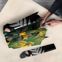 New Zealand and South Africa Rugby Umbrella Ultimate Rivalry All Black Springboks