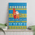 Tuvalu Christmas Canvas Wall Art Cute Santa Manuia te Kilisimasi - Polynesian Pride