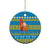 Tuvalu Christmas Ceramic Ornament Cute Santa Manuia te Kilisimasi - Polynesian Pride