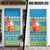 Tuvalu Christmas Door Cover Cute Santa Manuia te Kilisimasi - Polynesian Pride