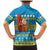 Tuvalu Christmas Family Matching Mermaid Dress and Hawaiian Shirt Cute Santa Manuia te Kilisimasi - Polynesian Pride