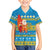 Tuvalu Christmas Hawaiian Shirt Cute Santa Manuia te Kilisimasi - Polynesian Pride