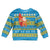 Tuvalu Christmas Kid Ugly Christmas Sweater Cute Santa Manuia te Kilisimasi - Polynesian Pride