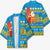 Tuvalu Christmas Kimono Cute Santa Manuia te Kilisimasi - Polynesian Pride