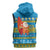 Tuvalu Christmas Sleeveless Hoodie Cute Santa Manuia te Kilisimasi - Polynesian Pride