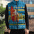 Tuvalu Christmas Sleeveless Puffer Jacket Cute Santa Manuia te Kilisimasi - Polynesian Pride