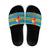 Tuvalu Christmas Slide Sandals Cute Santa Manuia te Kilisimasi - Polynesian Pride