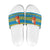 Tuvalu Christmas Slide Sandals Cute Santa Manuia te Kilisimasi - Polynesian Pride