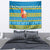 Tuvalu Christmas Tapestry Cute Santa Manuia te Kilisimasi - Polynesian Pride