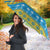 Tuvalu Christmas Umbrella Cute Santa Manuia te Kilisimasi - Polynesian Pride