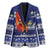 Nauru Christmas Blazer Cute Santa Coat Of Arms Merry Xmas - Polynesian Pride