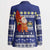 Nauru Christmas Blazer Cute Santa Coat Of Arms Merry Xmas - Polynesian Pride