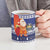 Nauru Christmas Ceramic Mug Cute Santa Coat Of Arms Merry Xmas - Polynesian Pride