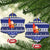 Nauru Christmas Ceramic Ornament Cute Santa Coat Of Arms Merry Xmas - Polynesian Pride