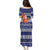 Nauru Christmas Family Matching Puletasi and Hawaiian Shirt Cute Santa Coat Of Arms Merry Xmas - Polynesian Pride