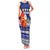 Nauru Christmas Family Matching Tank Maxi Dress and Hawaiian Shirt Cute Santa Coat Of Arms Merry Xmas - Polynesian Pride
