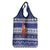 Nauru Christmas Grocery Bag Cute Santa Coat Of Arms Merry Xmas - Polynesian Pride