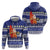 Nauru Christmas Hoodie Cute Santa Coat Of Arms Merry Xmas - Polynesian Pride